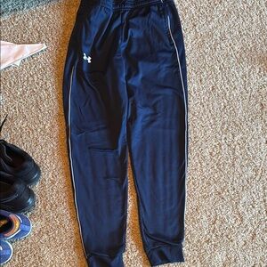Under Armour Kids' Navy Track Pants